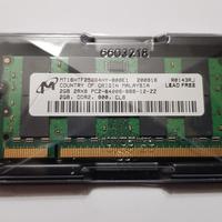 Memoria Micron DDR2 2Gb 800MHz MT16HTF2566HY-800E1