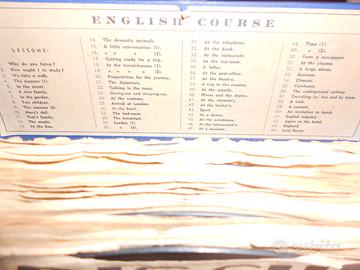 Corso di inglese Fonoglotta - dischi 78 giri