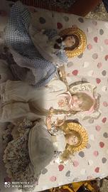 Bamboline di ceramica da collezione