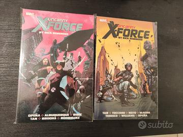 x force 1-2 completa, remender, Marvel ENG