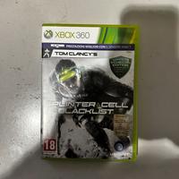 SPLINTER CELL BLACK LIST XBOX 360
