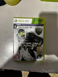 SPLINTER CELL BLACK LIST XBOX 360