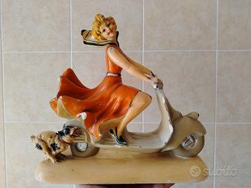 vespa memorabilia 1952 ceramica Amilcare Santini 