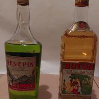 Genepi Pin e Cremacacao Buton - bottiglie d'epoca