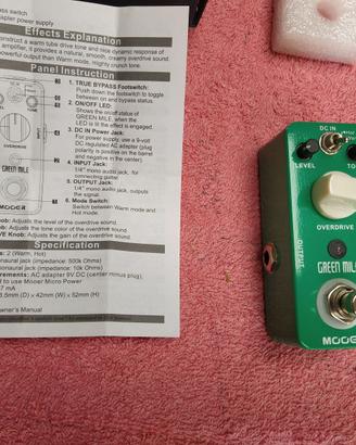 Greem mile pedale overdrive