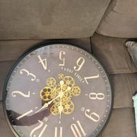 Orologio casa nero