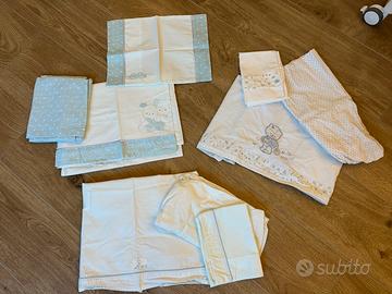 Set completo per culla.