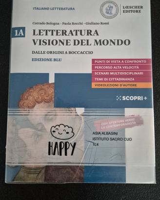 libro scolastico scuole superiori