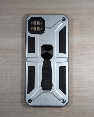 Cover Samsung Galaxy A22 5G argento nero ragazzo