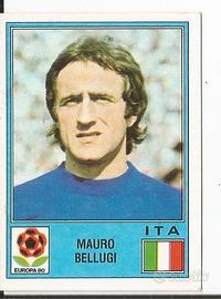 figurina panini Europa 80 n.152-BELLUGI Nuova