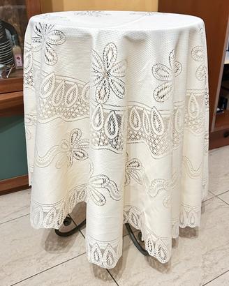 Centrotavola centrino rotondo lungo ampio vintage