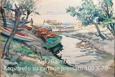 Quadro originale del Prof. Aldo Raimondi. 