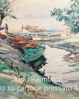 Quadro originale del Prof. Aldo Raimondi. 