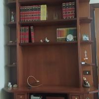 mobile soggiorno artigianale in legno massello 