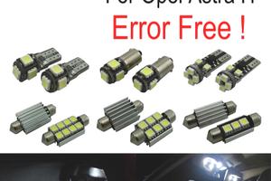 KIT 15 LAMPADE LED INTERNE PER OPEL ASTRA H OPC GT