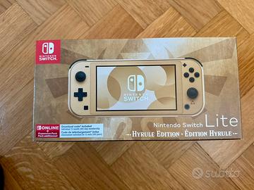 Nintendo Switch Lite Hyrule  edition - sigillata