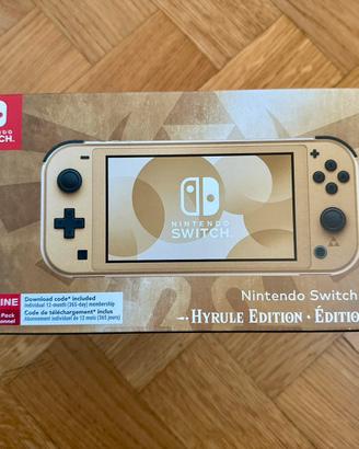 Nintendo Switch Lite Hyrule  edition - sigillata