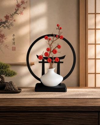 Espositore decorativo vaso Giapponese 
