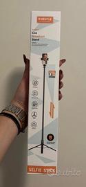 selfie stick nuovo, ancora sigillato
