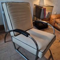 Coppia di poltrone decò Royal Metal forniture
