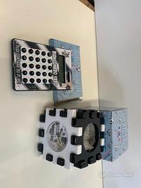 Calcolatrice + sveglia portafoto portapenne Juve