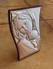 Madonnina in argento 5x8cm