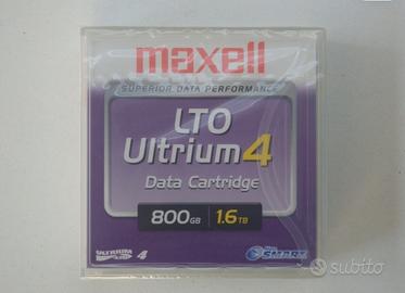 LTO Maxell Ultrium-4 Data Cartridge 800GB/1.6TB