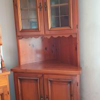 Credenza angolare DEL TONGO in legno massello