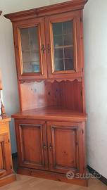 Credenza angolare DEL TONGO in legno massello