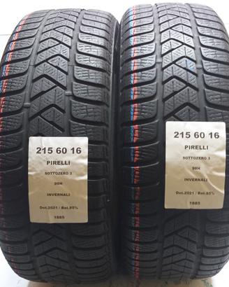 2 GOMME 215 60 16 PIRELLI A1885