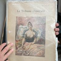 Rivista la tribuna illustrata 1893 Roma non rilega