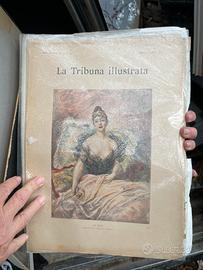 Rivista la tribuna illustrata 1893 Roma non rilega