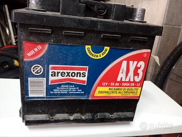 batteria per auto arexons 12v- 55ah- 500a