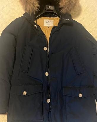 Woolrich artic parka originale blu notte