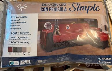 Salvadivano Simple con penisola - color tortora