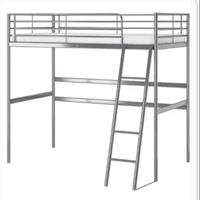 struttura letto singolo a soppalco Ikea Tromsö 
