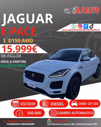 Jaguar E-Pace 2.0D 150 CV S