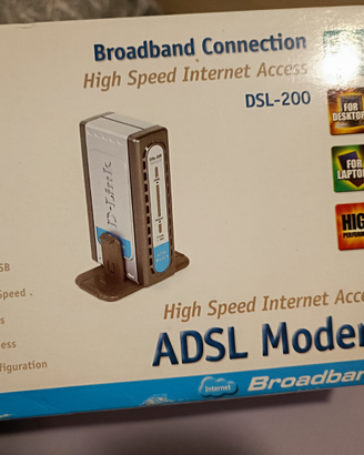 Adsl Modem D-Link DSL-200