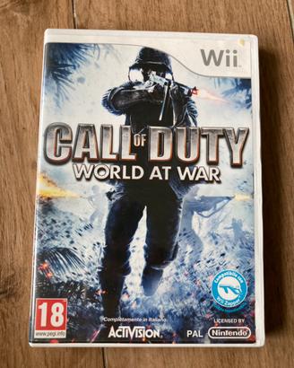 Call of Duty: World at War|Wii, completo, italiano