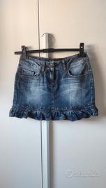 minigonna jeans