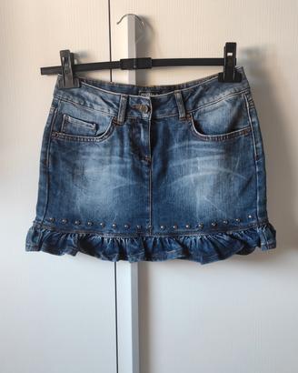 minigonna jeans