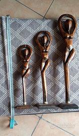 Statuette legno serie ballerine