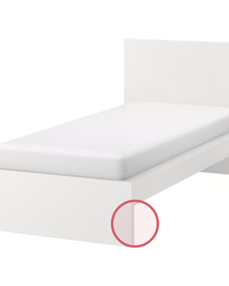 Letto singolo + materasso