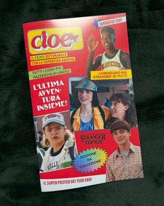 Rivista Cioè – Speciale Stranger Things
