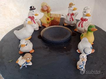 10 Paperelle in Ceramica
