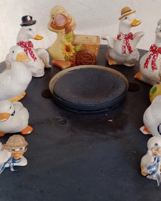 10 Paperelle in Ceramica