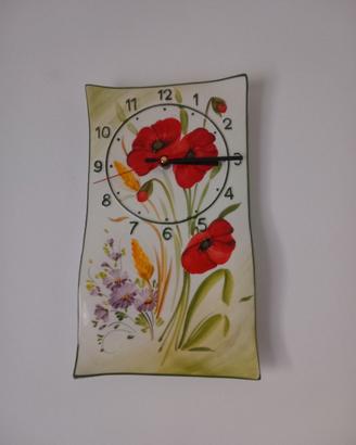 Orologio in ceramica da parete