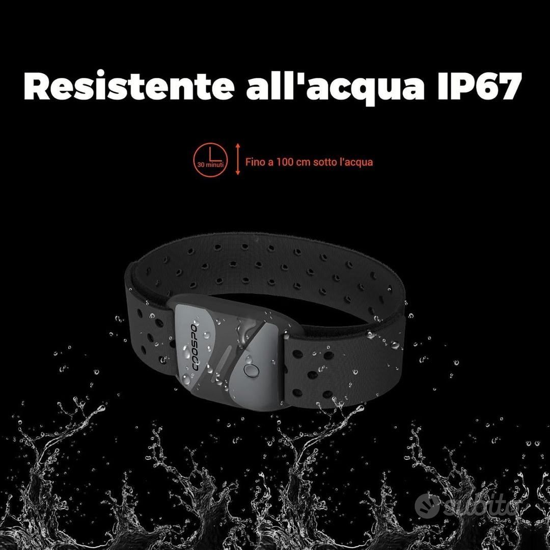 Fascia Cardiofrequenzimetro Regolabile 65-100 Cm - Per Garmin, Polar, Coospo, Magene - Foto 13