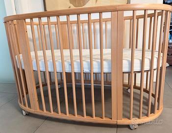 Culla Stokke Sleepi+estensione+paracolpi