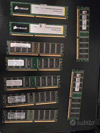 RAM DDR400 E RAM DDR3 varie marche